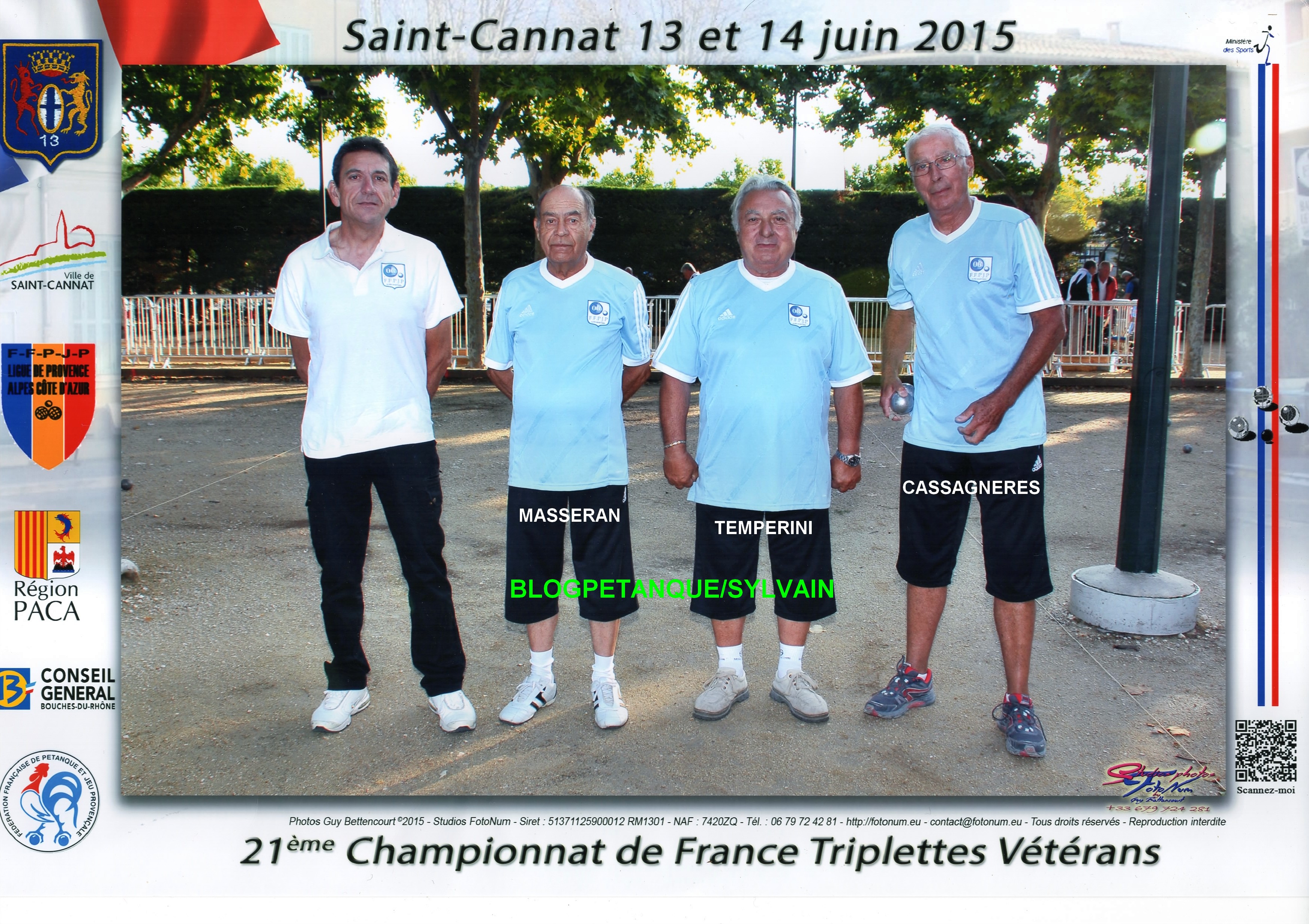 L'année 2015 à la Pétanque L'année 2015 à la Pétanque