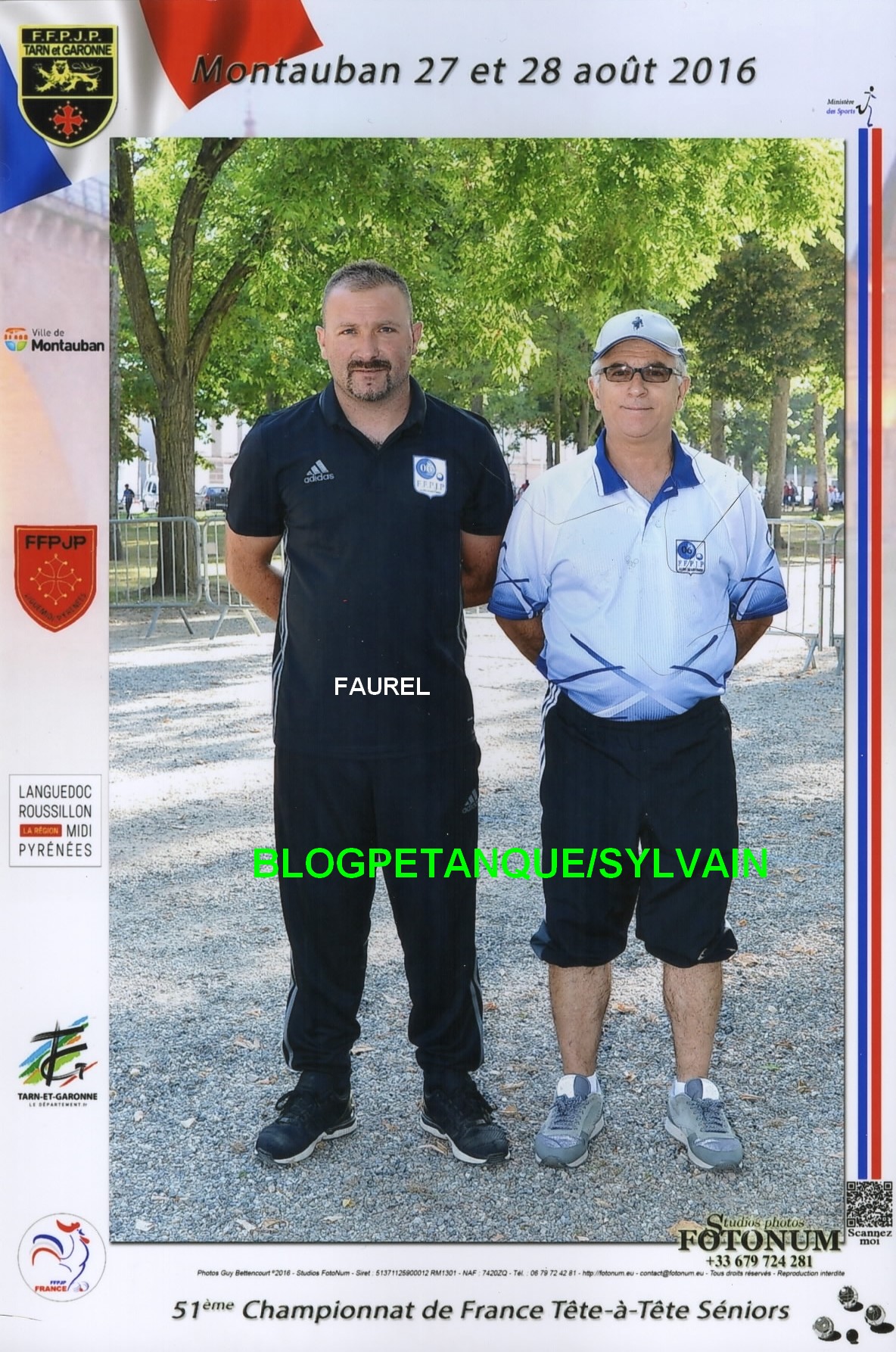 L'année 2016 à la Pétanque L'année 2016 à la Pétanque