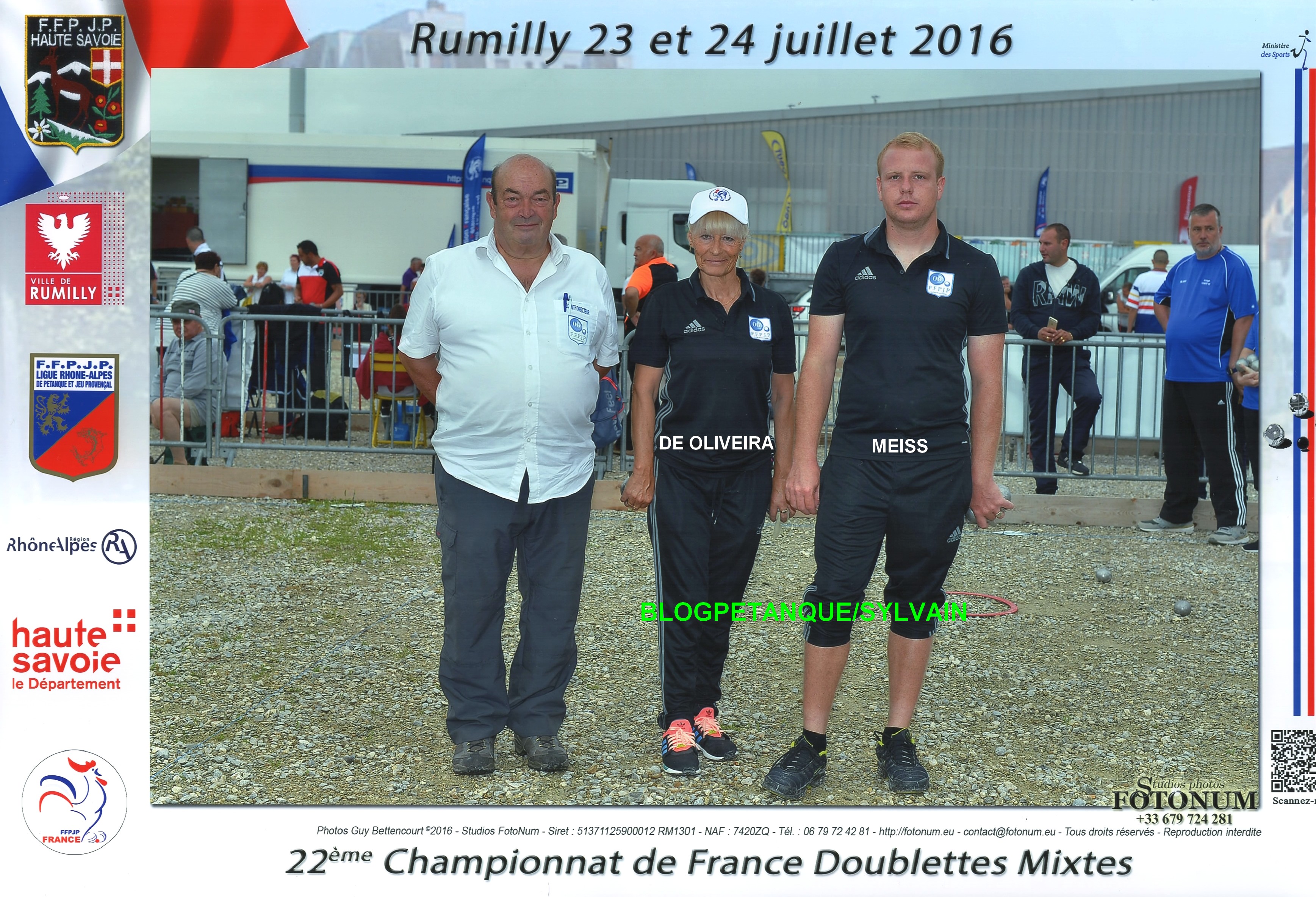 L'année 2016 à la Pétanque L'année 2016 à la Pétanque