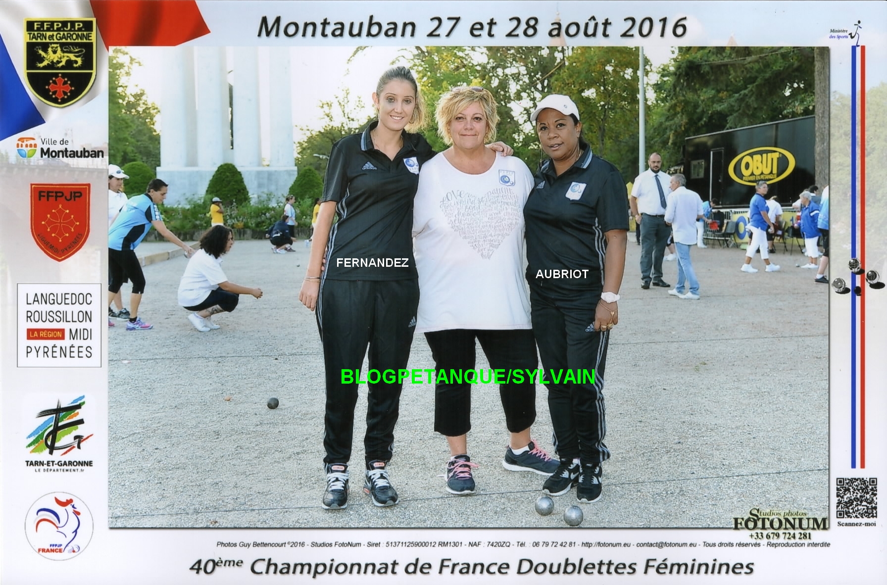 L'année 2016 à la Pétanque L'année 2016 à la Pétanque