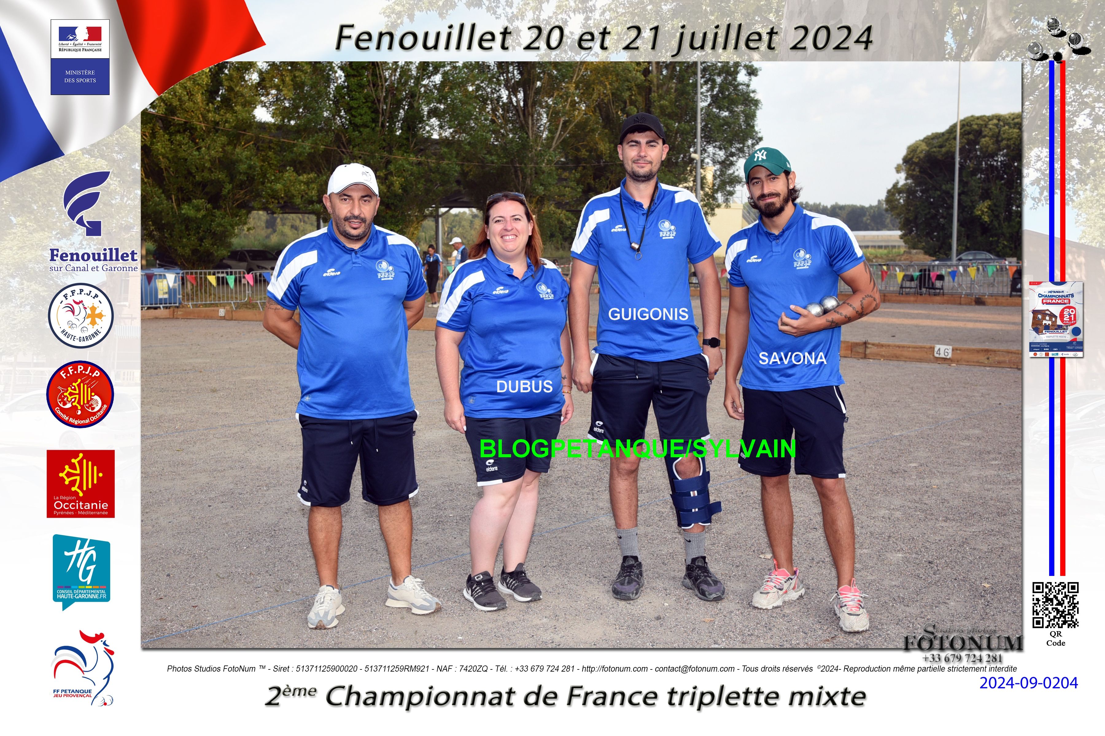 L'année 2024 à la Pétanque L'année 2024 à la Pétanque