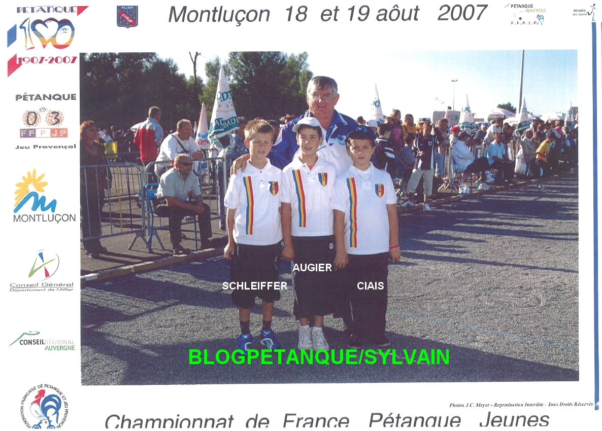 2007 SCHLEIFFER-AUGIER-CIAIS 2007 SCHLEIFFER-AUGIER-CIAIS