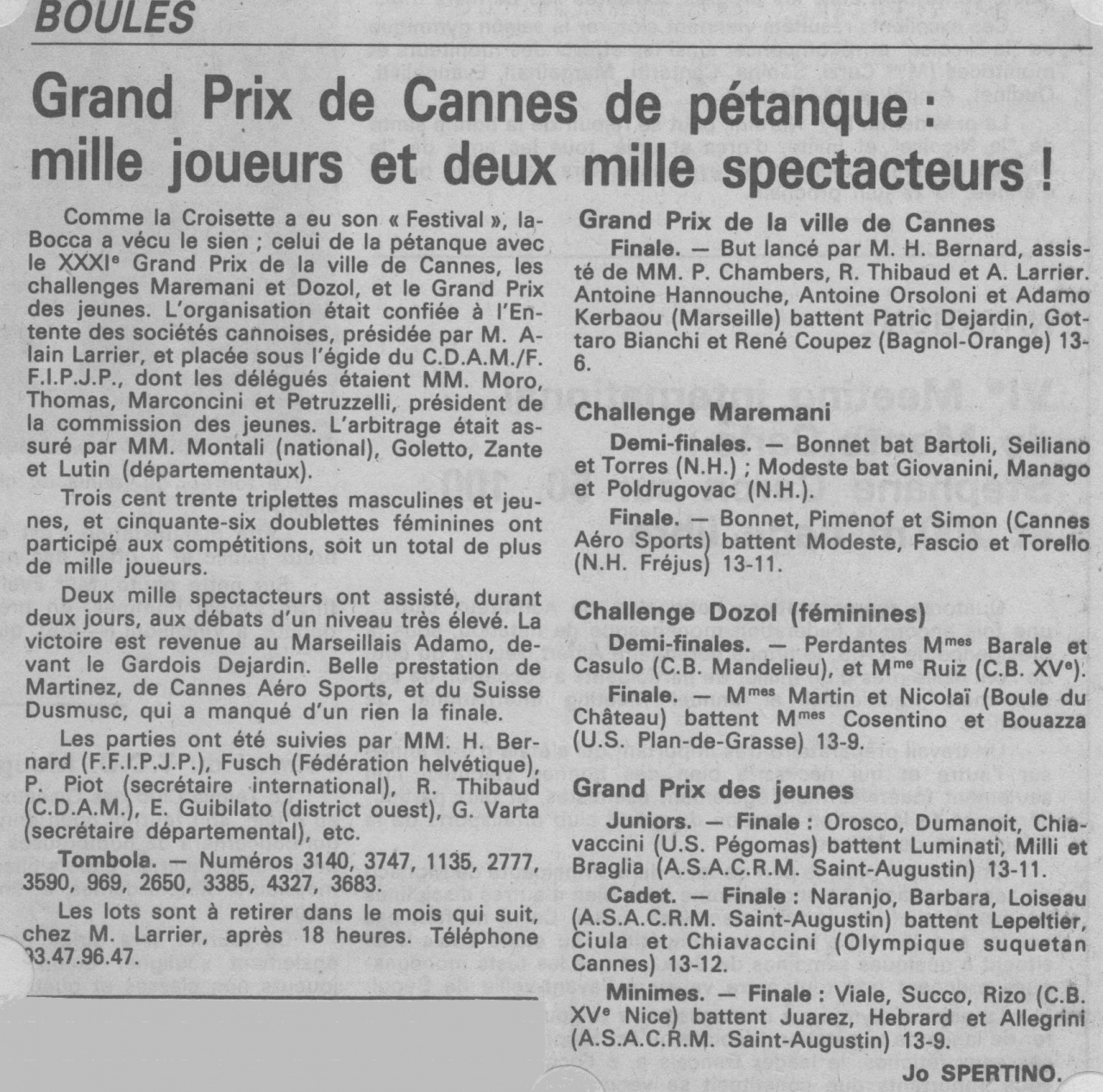 1988 MAREMMANI 1988 MAREMMANI