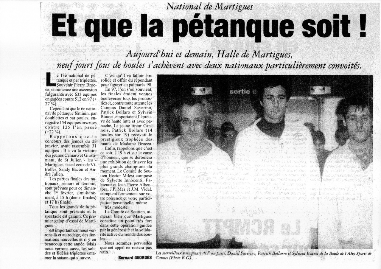 1997 MARTIGUES 1997 MARTIGUES