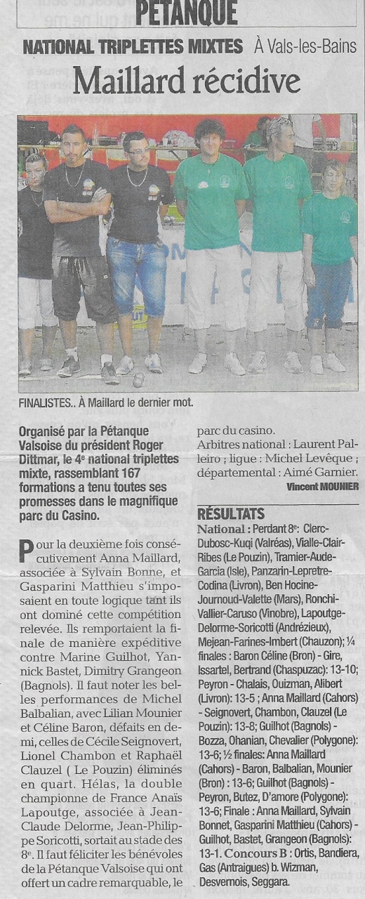 2012 VALS