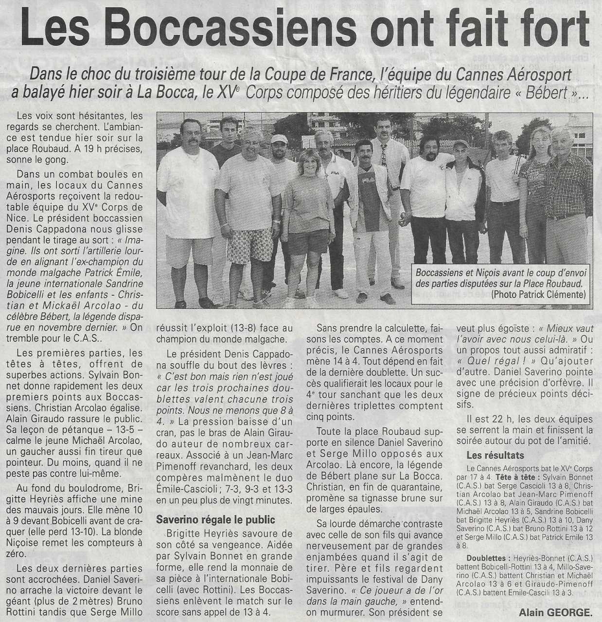 2001 CAS CDF 2001 CAS CDF