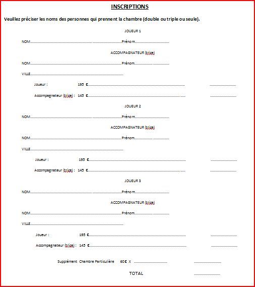 FICHE D'INSCRIPTIONS SEJOUR D'AVRIL 2012 FICHE D'INSCRIPTIONS SEJOUR D'AVRIL 2012