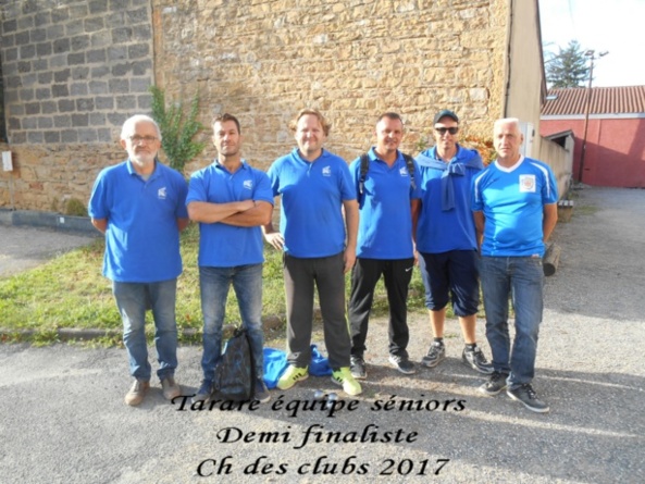 Résultat 1/4 de finale Ch des Clubs Séniors à Couzon.