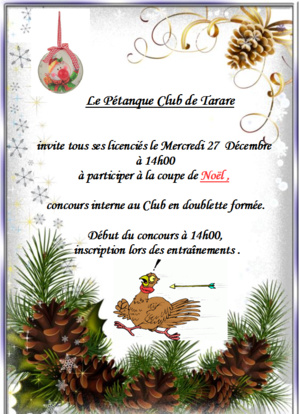 Coupe de Noël 2017 Coupe de Noël 2017