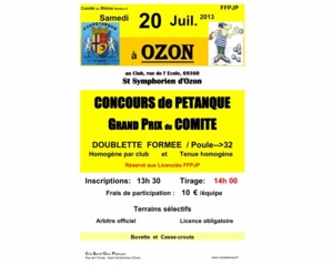 Concours extérieur