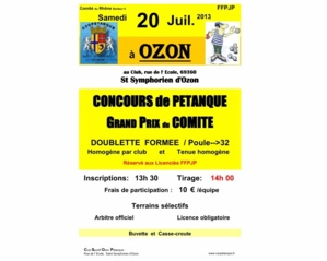 Concours extérieur Concours extérieur