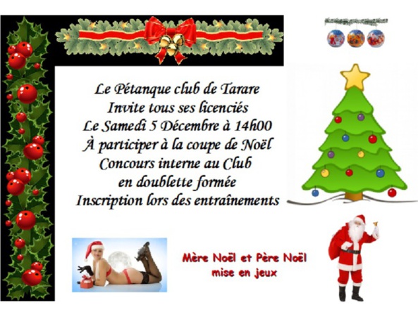 Coupe de Noël