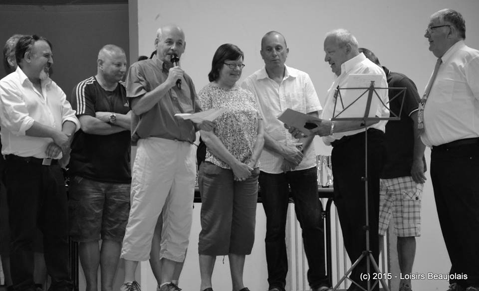 Remise médaille à Josianne