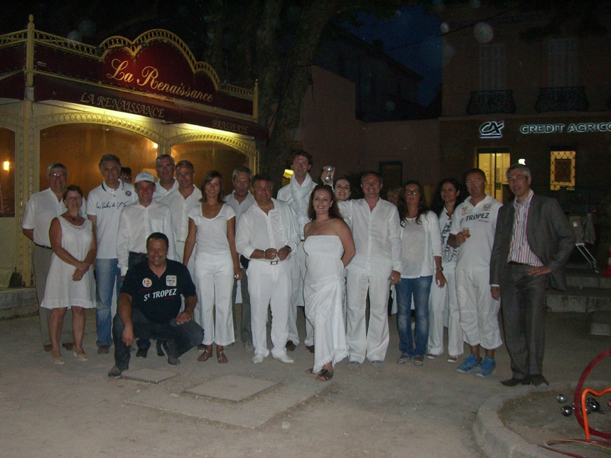 Séminaire Pétanque de l'office de tourisme de St Tropez.
