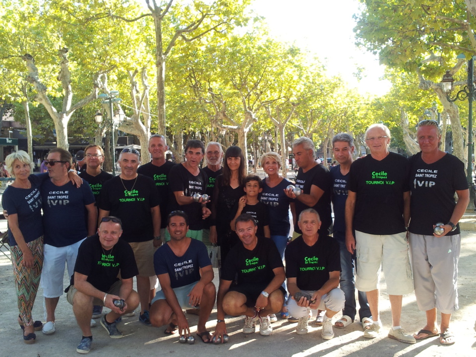 BELLE REUSSITE POUR LE PREMIER TOURNOI VIP CECILE ST TROPEZ  BELLE REUSSITE POUR LE PREMIER TOURNOI VIP CECILE ST TROPEZ
