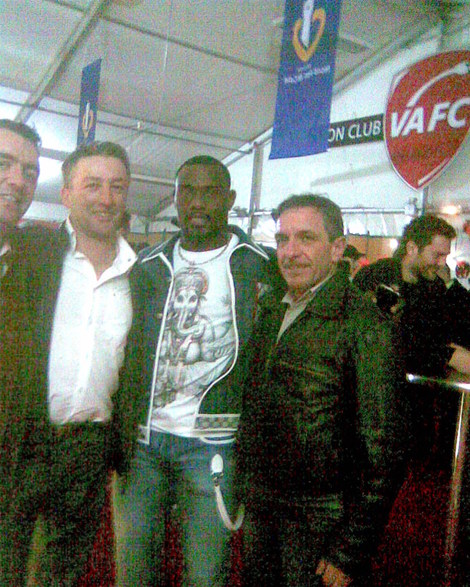 avec Jean Claude DARCHEVILLE à Valenciennes