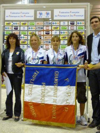 Les championnes de France 2010