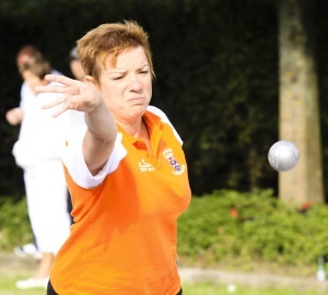 Marie Ange Carlier en pleine action Marie Ange Carlier en pleine action