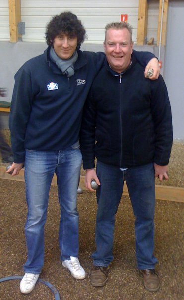 Matthieu GASPARINI avec un ami belge Matthieu GASPARINI avec un ami belge
