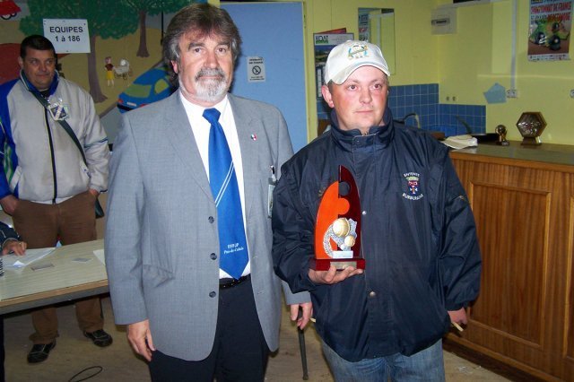 champion T à T du Pas de Calais Jean Claude Dilly