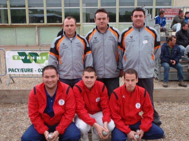 Les vainqueurs du 1er  national d'EVREUX 27