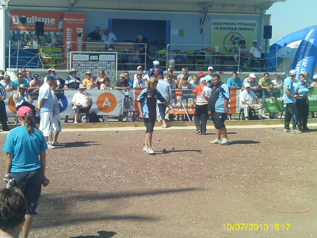 Championnat de France doublette mixte à Flamanville (50)