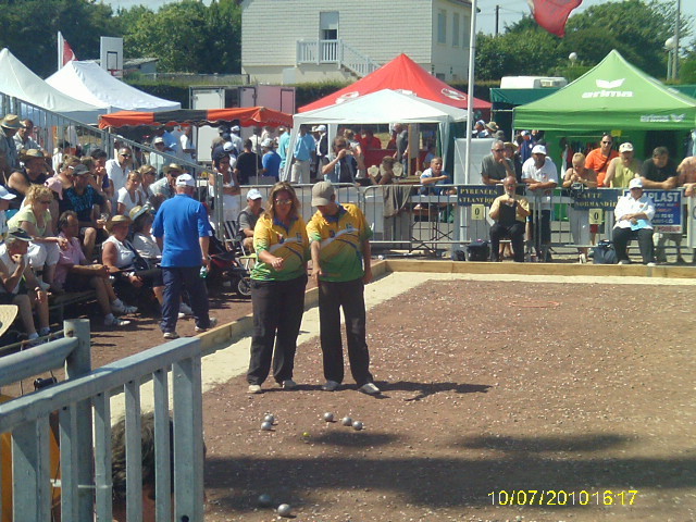 Championnat de France doublette mixte à Flamanville (50) Championnat de France doublette mixte à Flamanville (50)