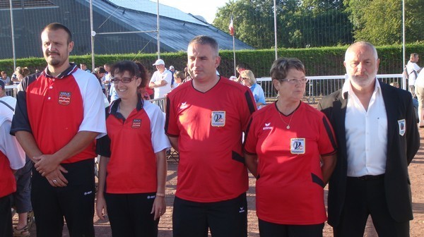 Championnat de France doublette mixte à Flamanville (50)