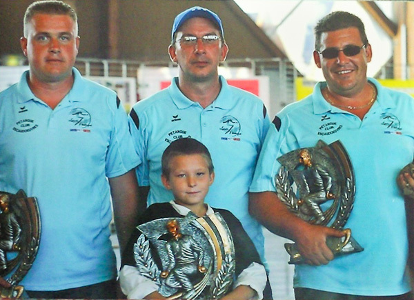 Fabrice Fillon Fredéric Pietrzack Gregory Robbe
