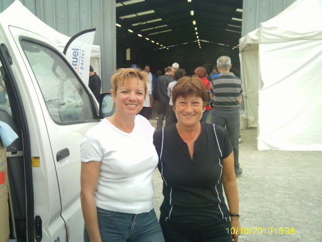 Marie Ange et sa partenaire Joelle Marie Ange et sa partenaire Joelle