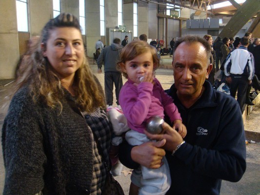 William LAUROT et sa petite famille lors du national William LAUROT et sa petite famille lors du national