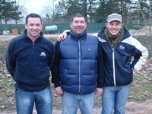 Xavier Ropert et son équipe Xavier Ropert et son équipe