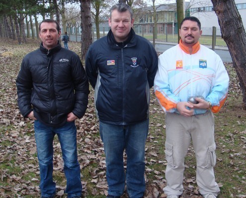 Bruno Rousselle et son équipe Bruno Rousselle et son équipe