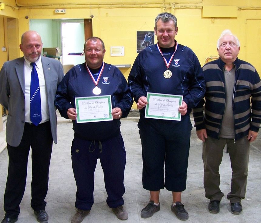 Championnat doublette jeu provençal CD 62 Championnat doublette jeu provençal CD 62