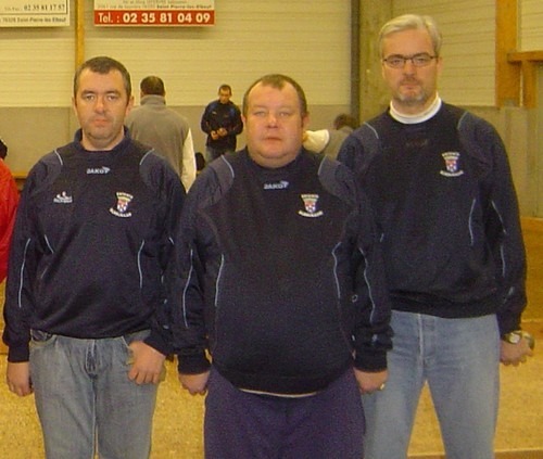 Grégory DANYCAN, Stéphane DECROIX  et Lilian VUILLON