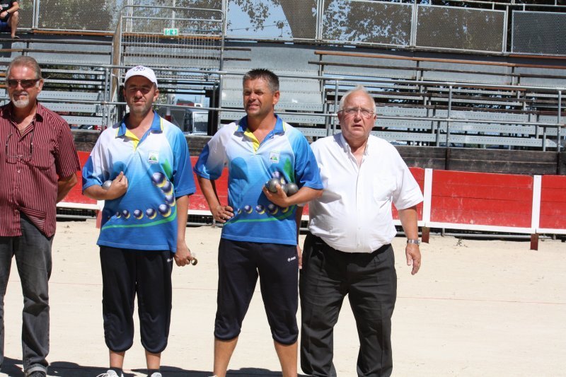 Ch. de France doublette Jeu Provençal 2012 Ch. de France doublette Jeu Provençal 2012