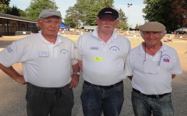 Championnat de FRANCE triplette vétéran à SEDAN 08