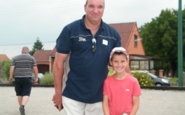 Notre mascotte gagne avec ...........