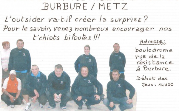 Coupe de France ,le 11/12 à Burbure 62