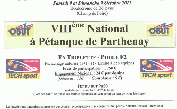 8 ème National de PARTHENAY (79)