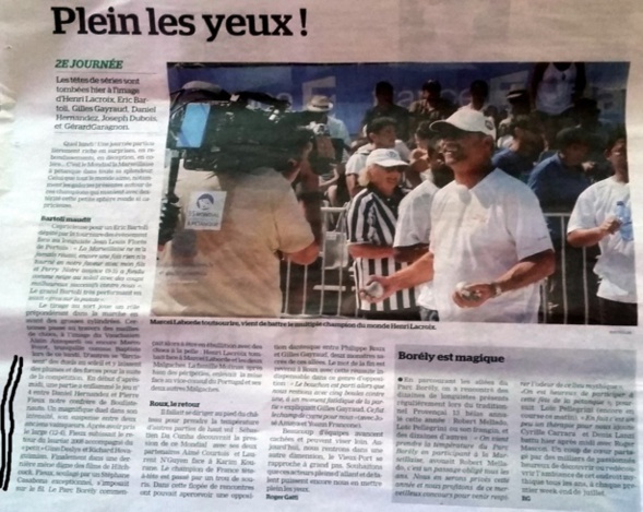 Le Team réussit son Mondial Le Team réussit son Mondial