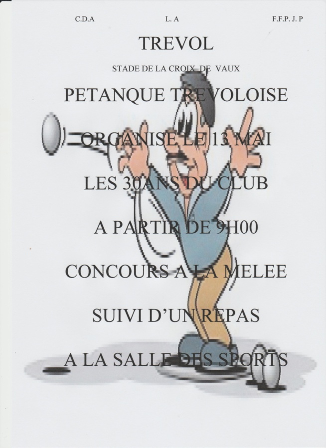 anniversaire de la petanque anniversaire de la petanque