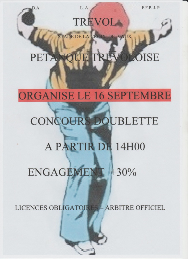 concours doublette concours doublette