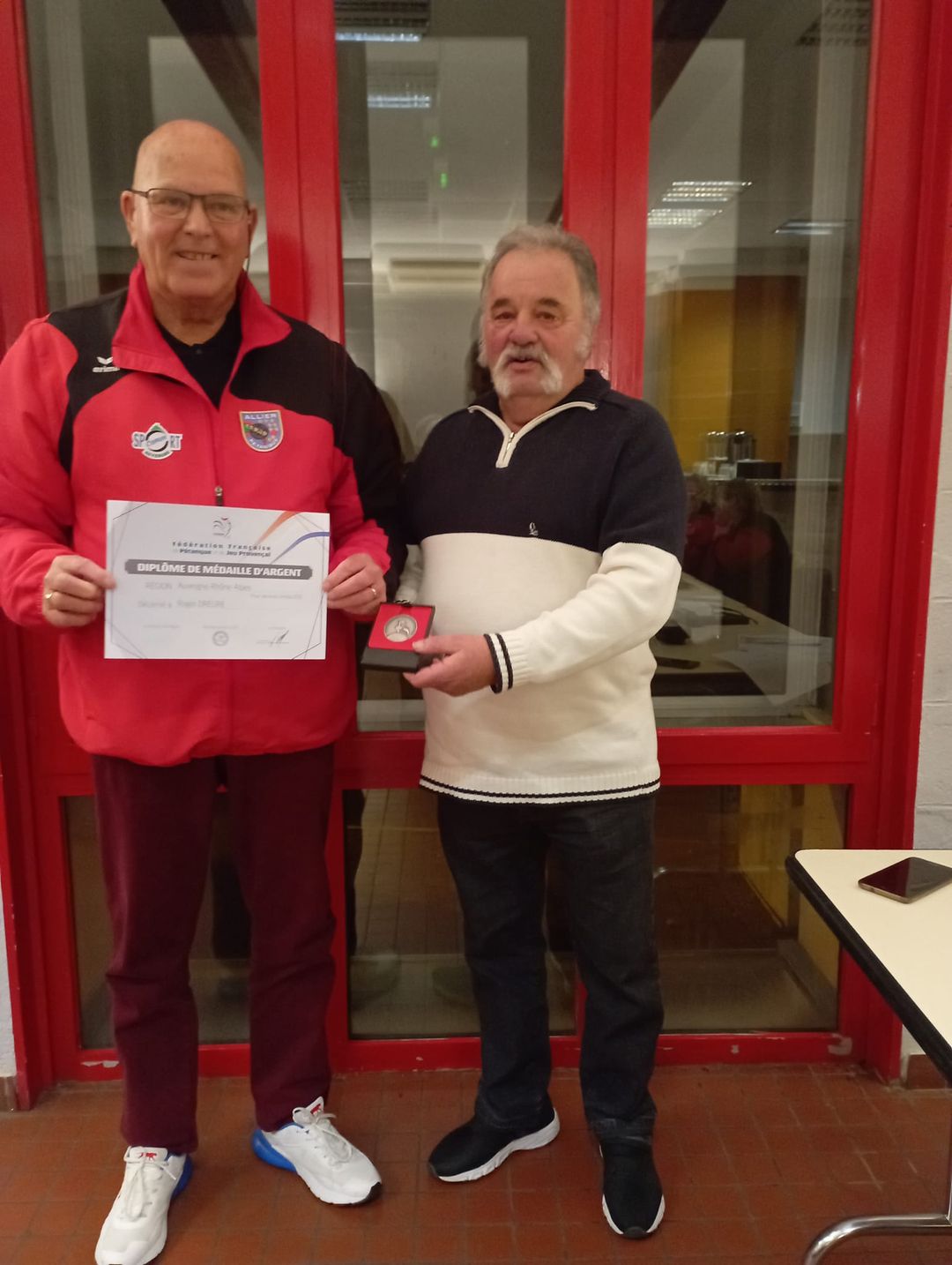 Récompense de la ligue Auvergne Rhone Alpes Récompense de la ligue Auvergne Rhone Alpes