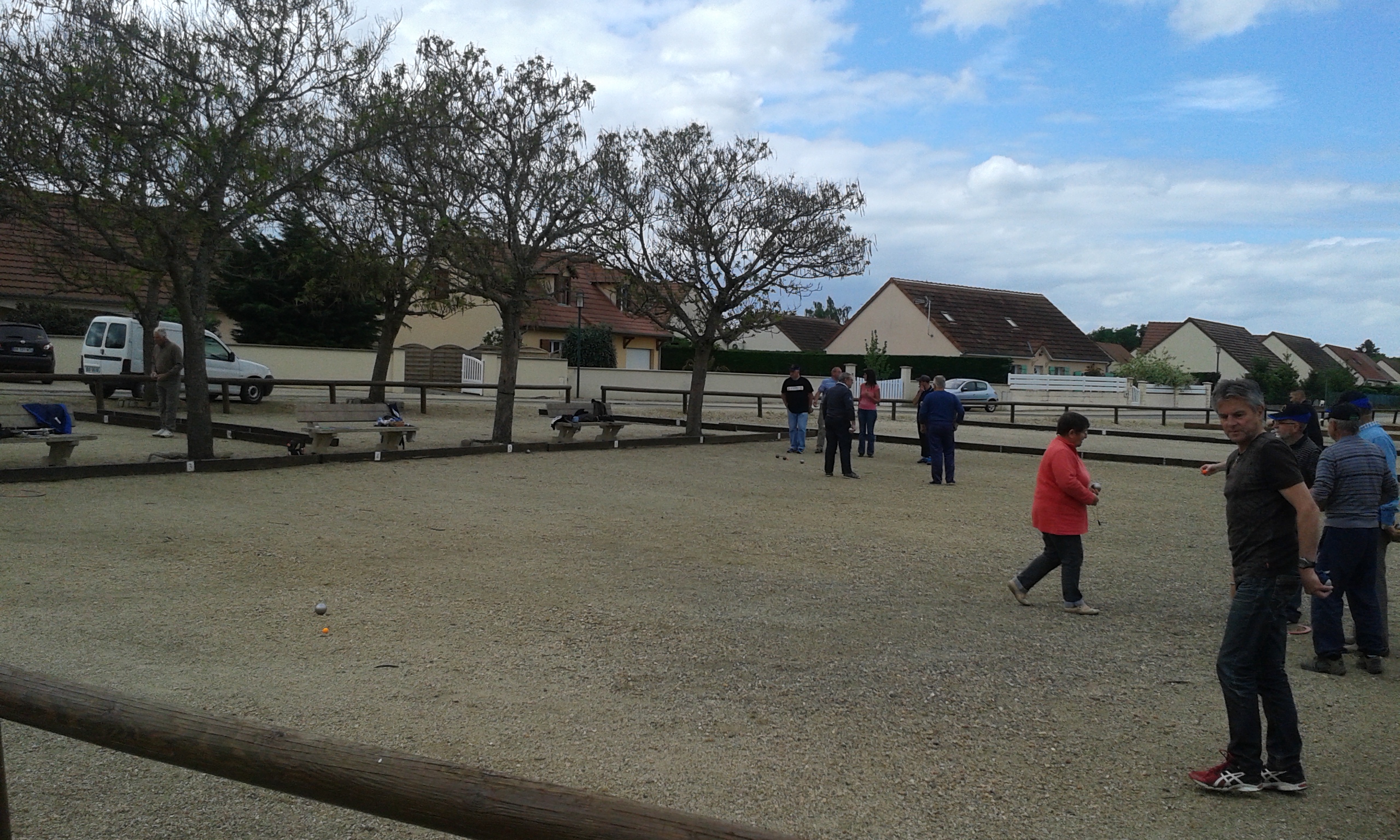 terrain  de petanque