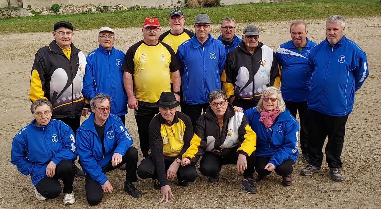 1ère rencontre CE MARDI 15 MARS en Championnat des clubs : CHATEL DE NEUVRE/TRONGET