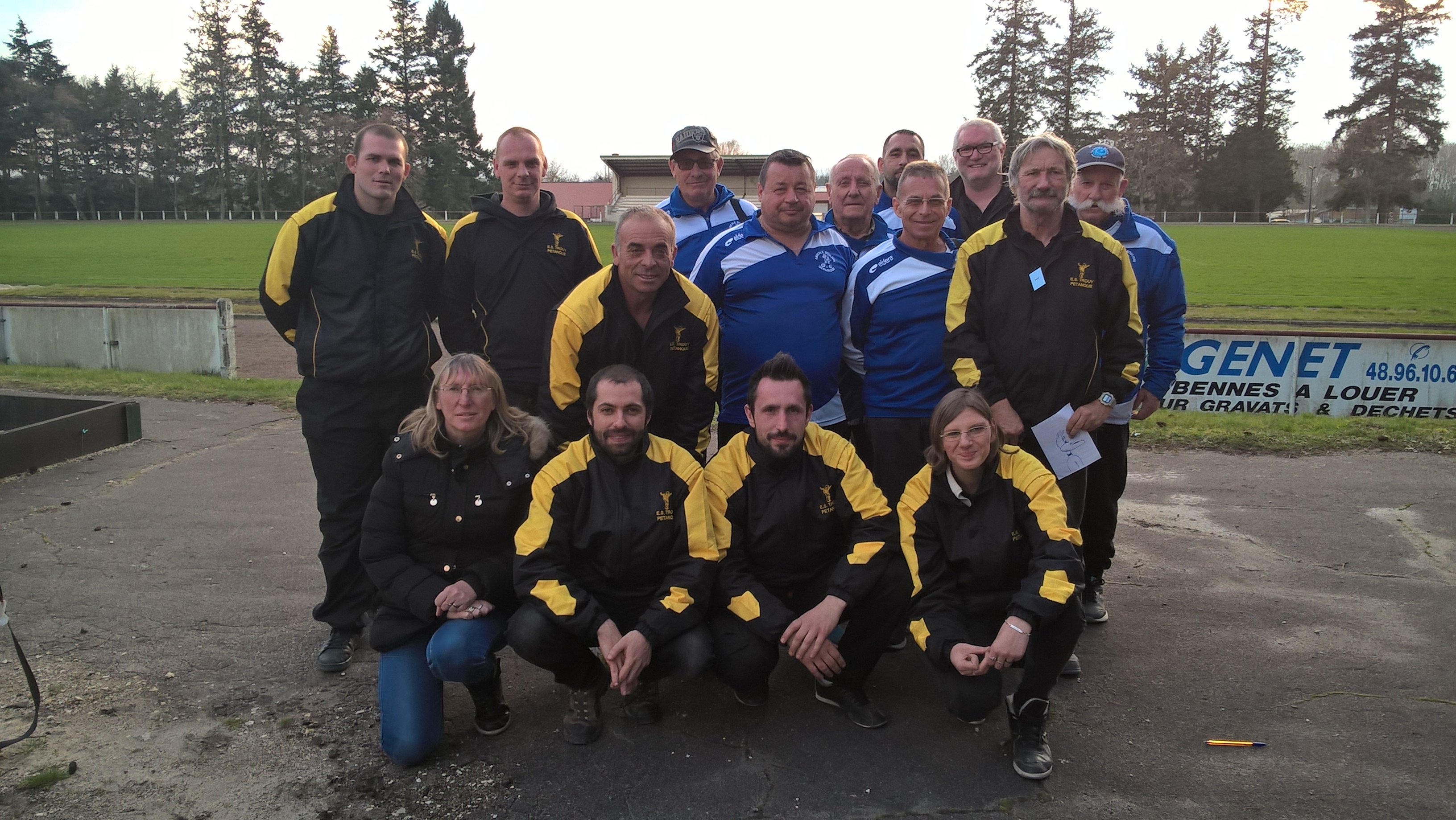 et avec l'équipe de St Germ coachée par Laurent !! et avec l'équipe de St Germ coachée par Laurent !!