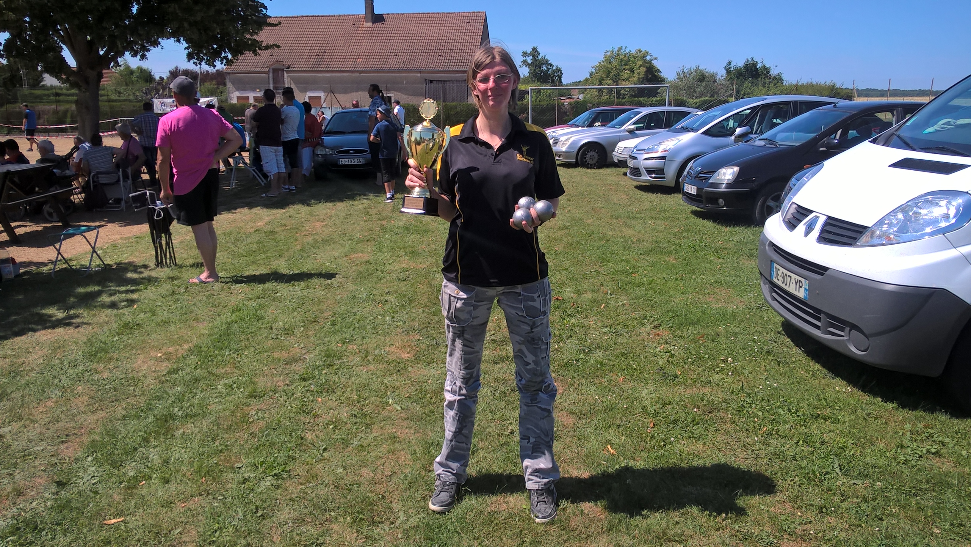 Coraline Thoreau (demi-finaliste du championnat TàT féminin 2017)