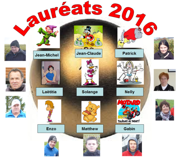 Nos Championnes et Champions Jeunes et Séniors