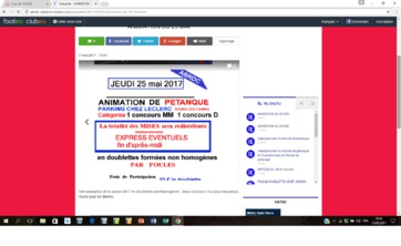 ANIMATION PETANQUE ANIMATION PETANQUE